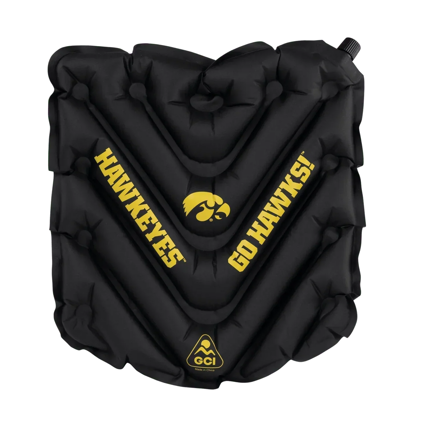 College V Seat™ Inflatable Stadium Cushion - Iowa Hawkeyes - Easy Set