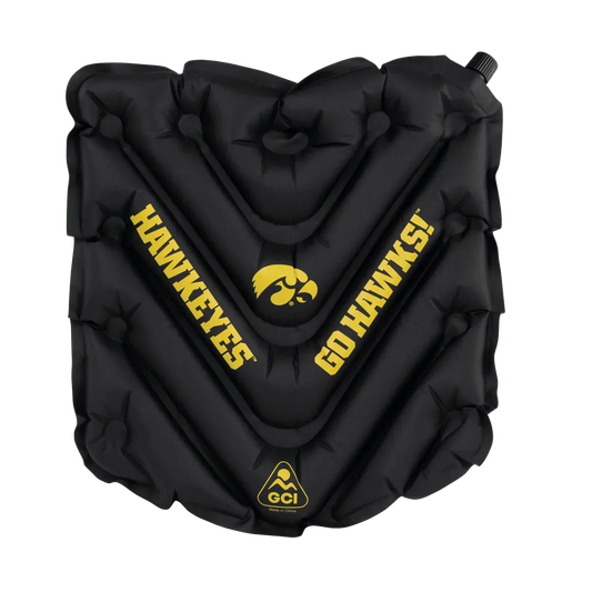 College V Seat™ Inflatable Stadium Cushion - Iowa Hawkeyes - Easy Set