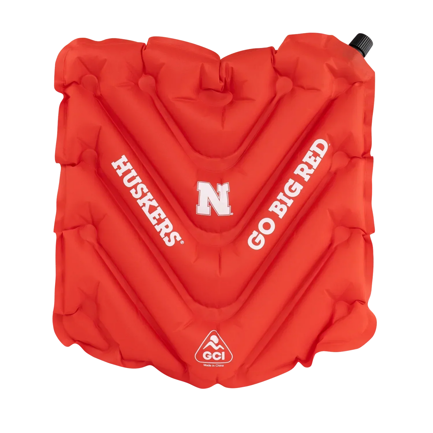 College V Seat™ Inflatable Stadium Cushion - Nebraska Cornhuskers - Simple Edit