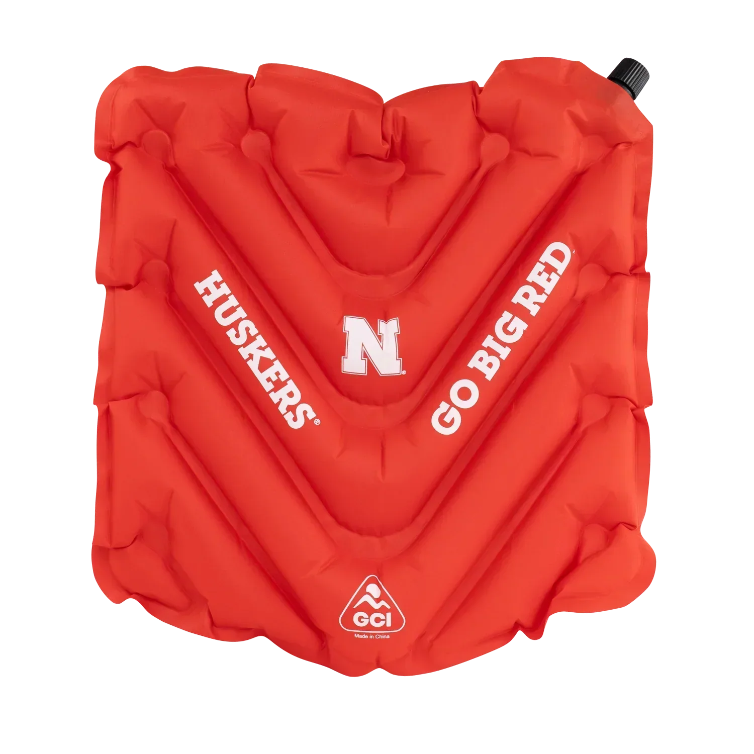 College V Seat™ Inflatable Stadium Cushion - Nebraska Cornhuskers - Simple Edit