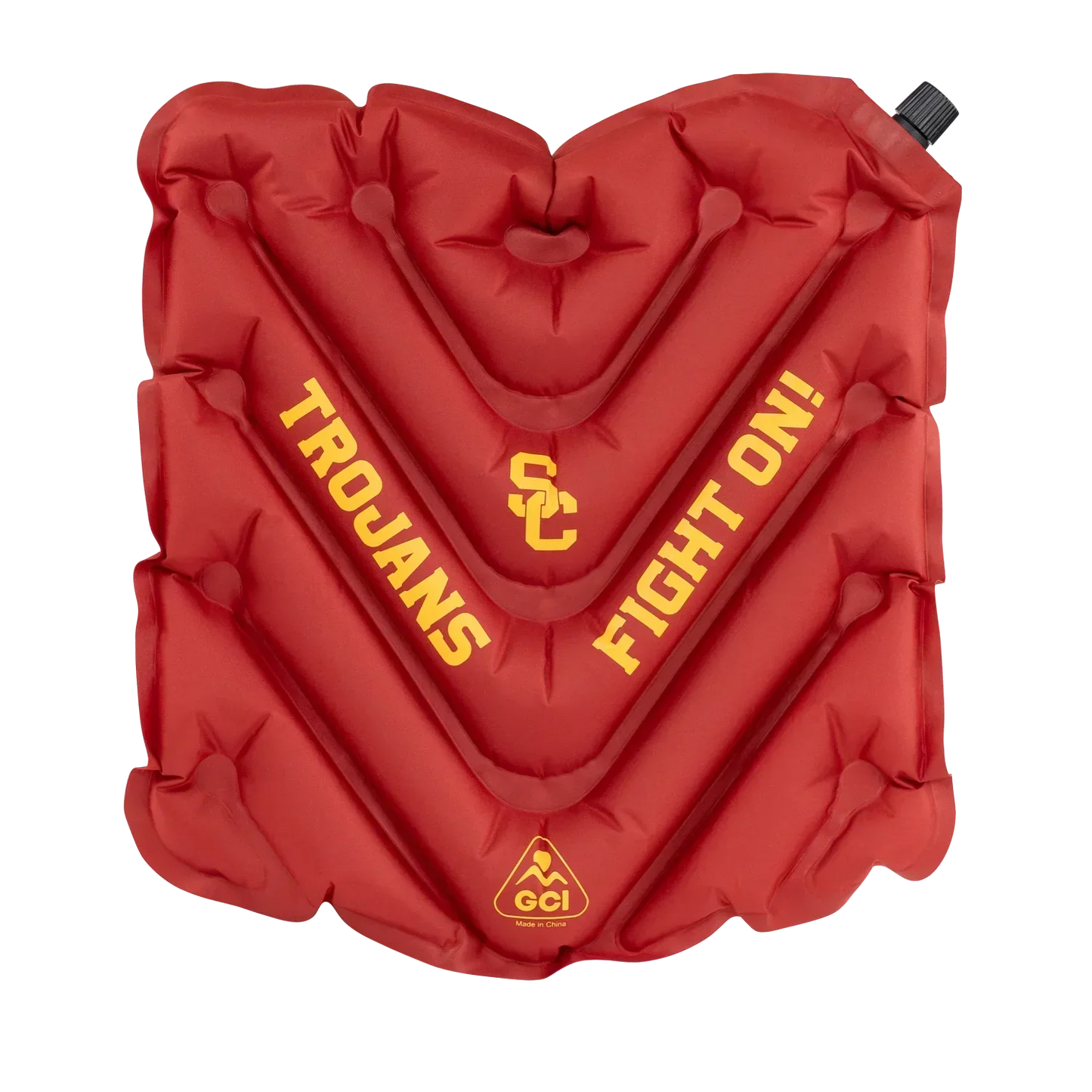 College V Seat™ Inflatable Stadium Cushion - USC Trojans - Easy Set