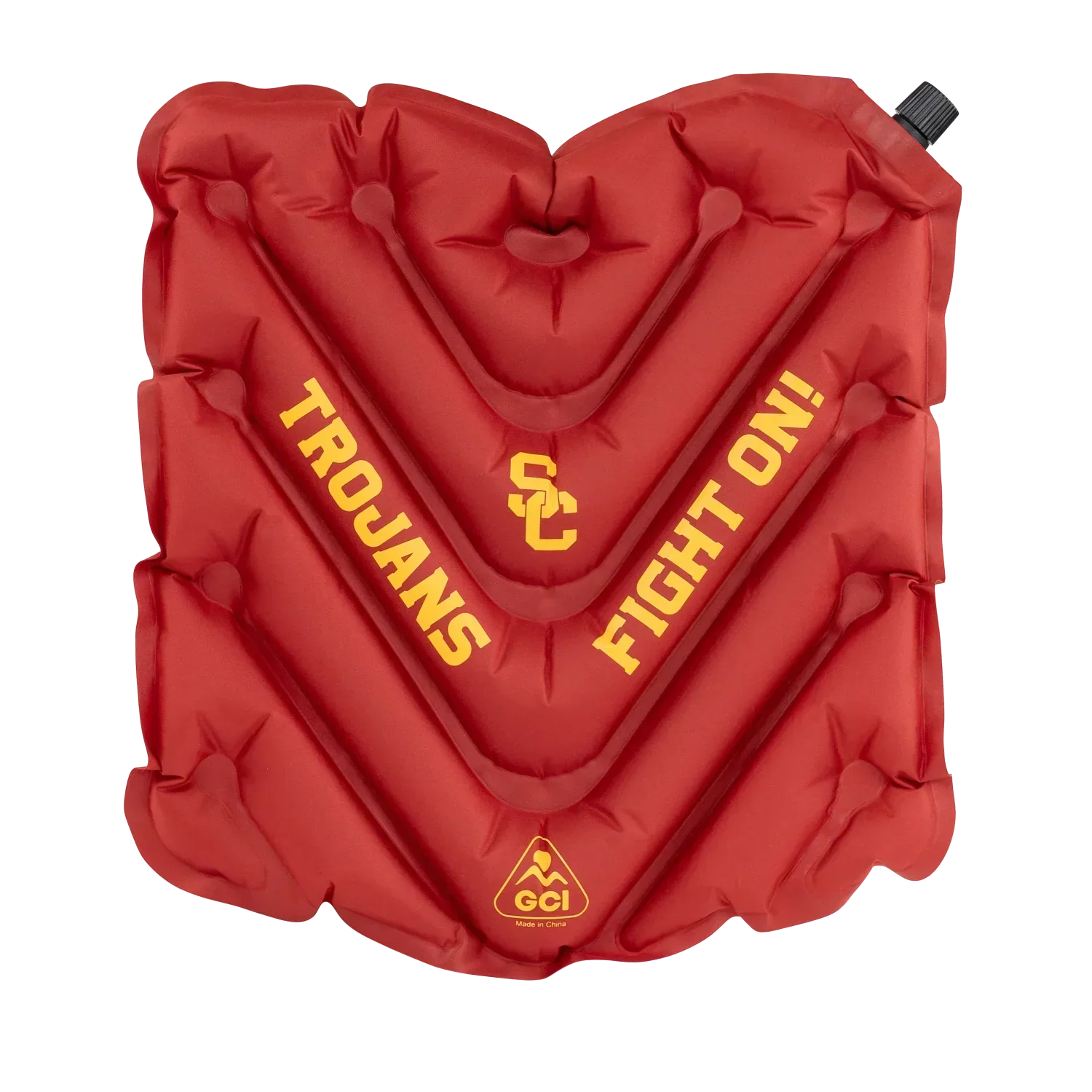 College V Seat™ Inflatable Stadium Cushion - USC Trojans - Easy Set