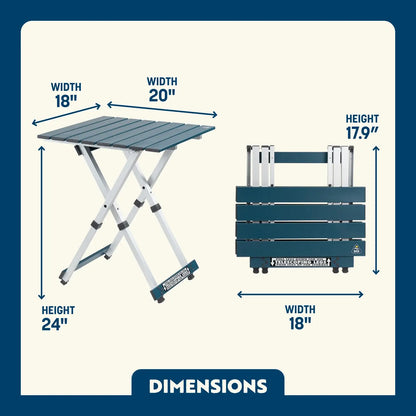 Compact Camp Table 20™ - Clean Bundle