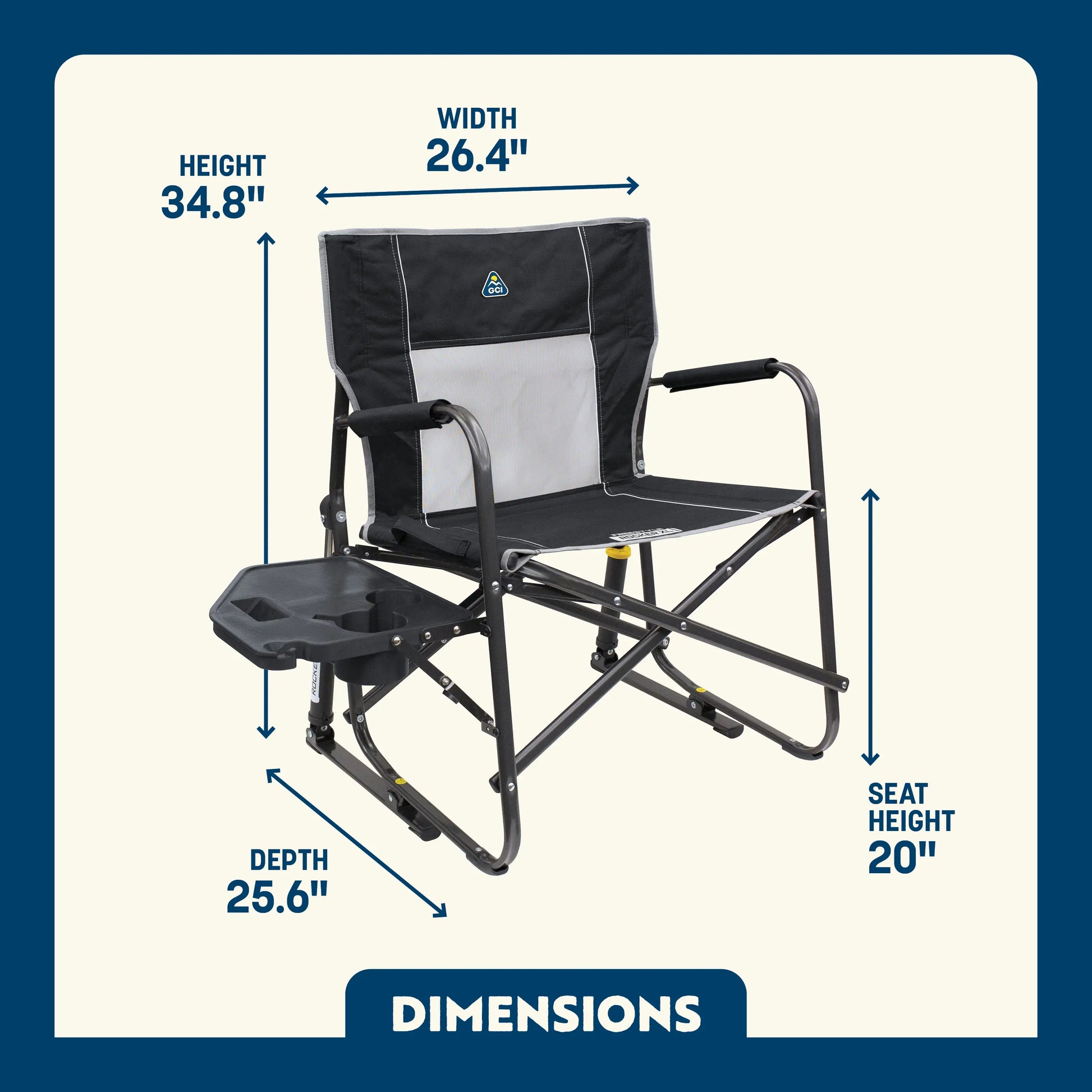 Freestyle Rocker XL™ with Side Table - Easy Set