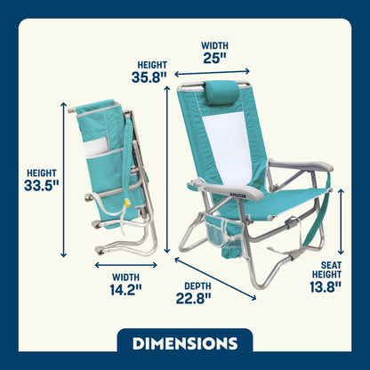 Bi-Fold Beach Chair™ - Home Choice