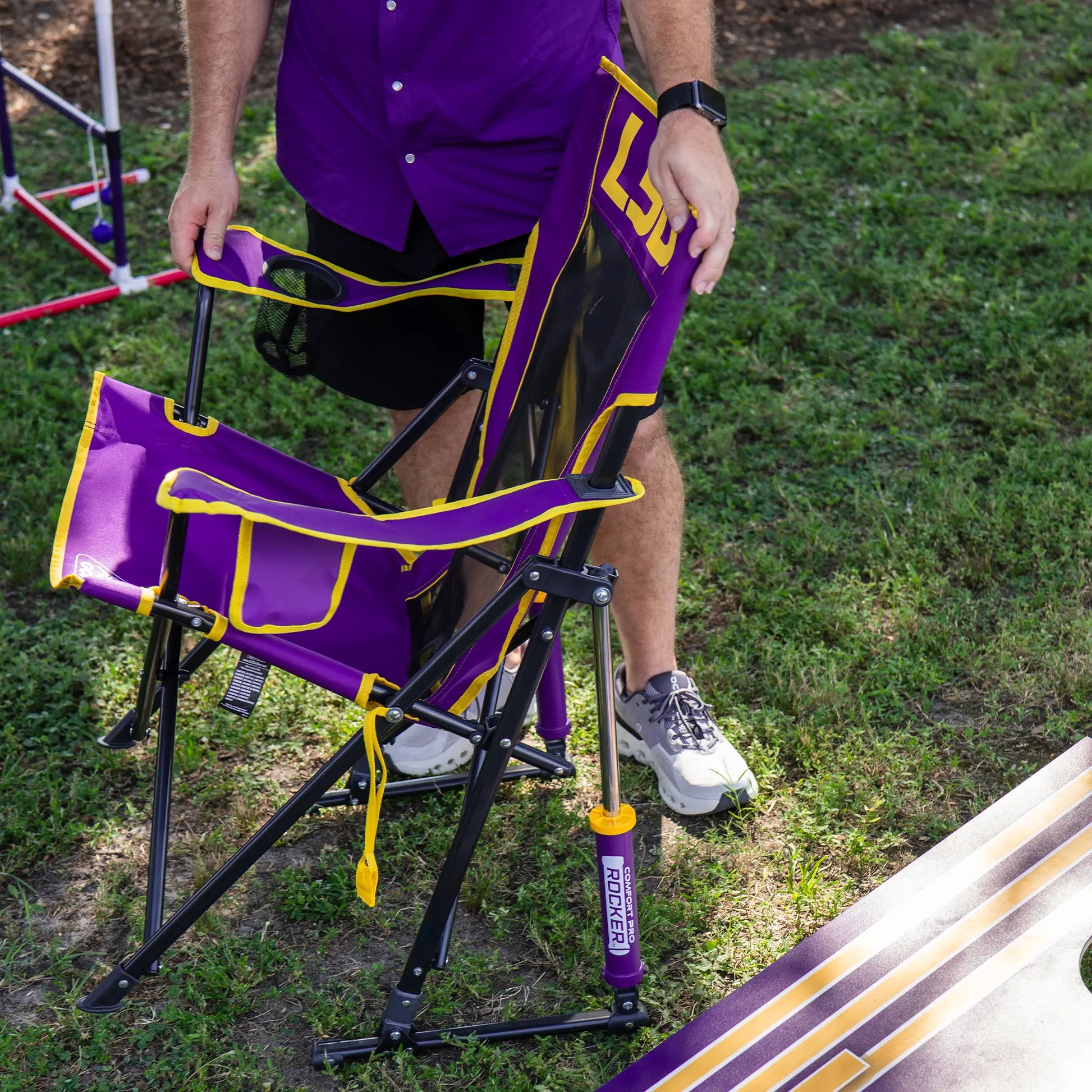 College Comfort Pro Rocker™ - LSU Tigers - Fresh Pair