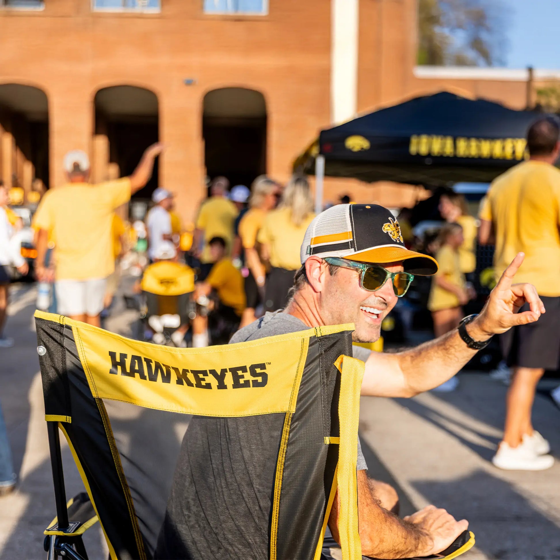 College Comfort Pro Rocker™ - Iowa Hawkeyes - Fresh Pair