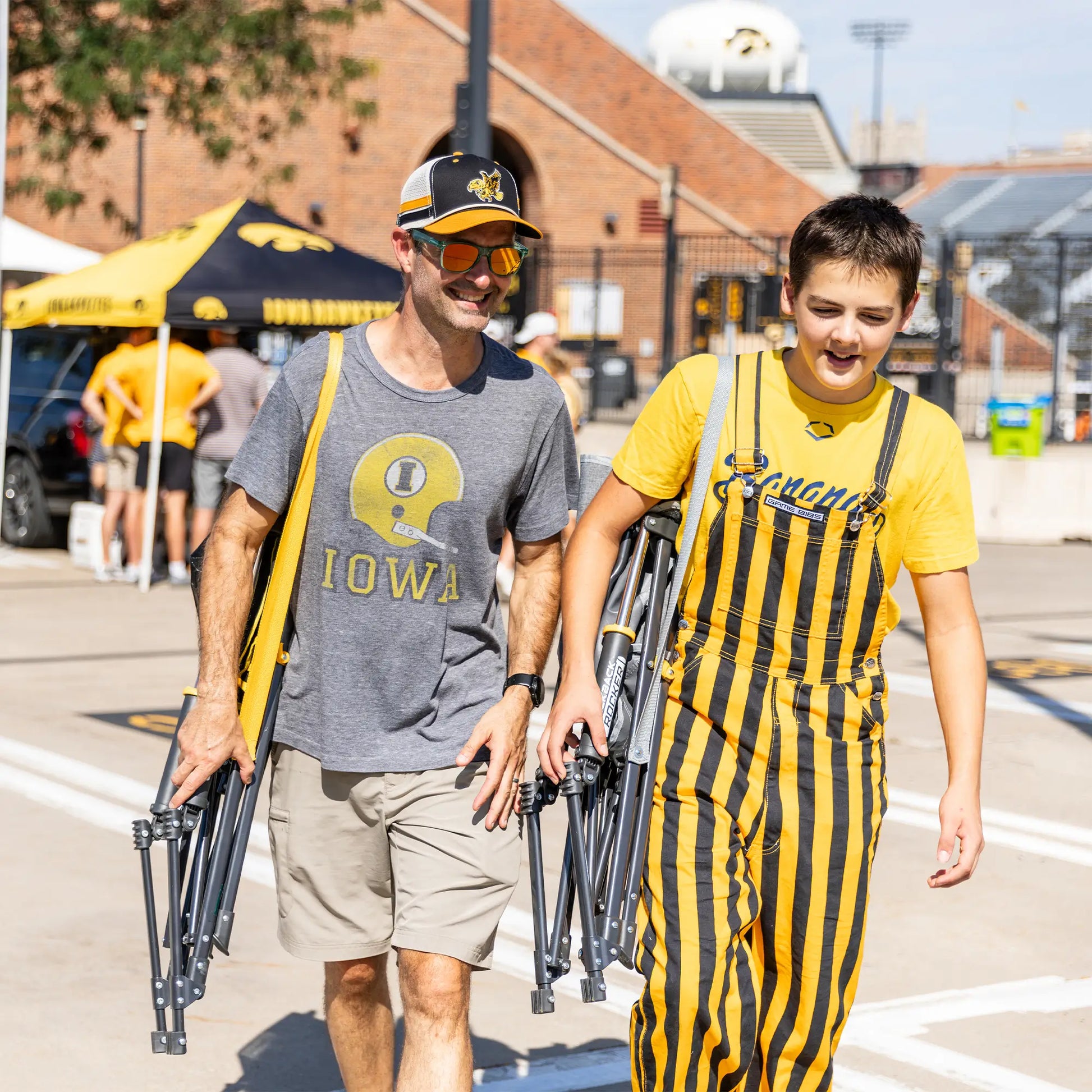 College Comfort Pro Rocker™ - Iowa Hawkeyes - Fresh Pair
