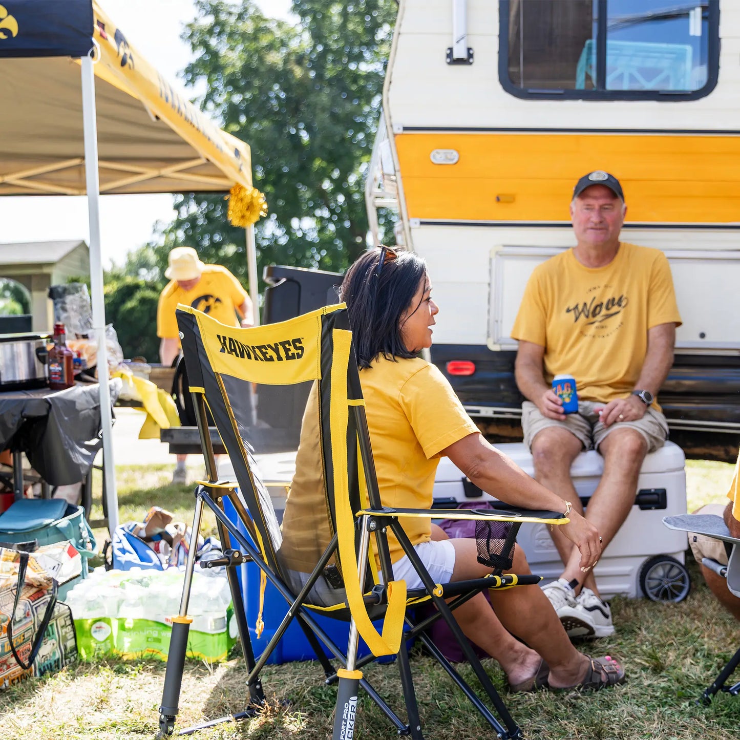 College Comfort Pro Rocker™ - Iowa Hawkeyes - Fresh Pair