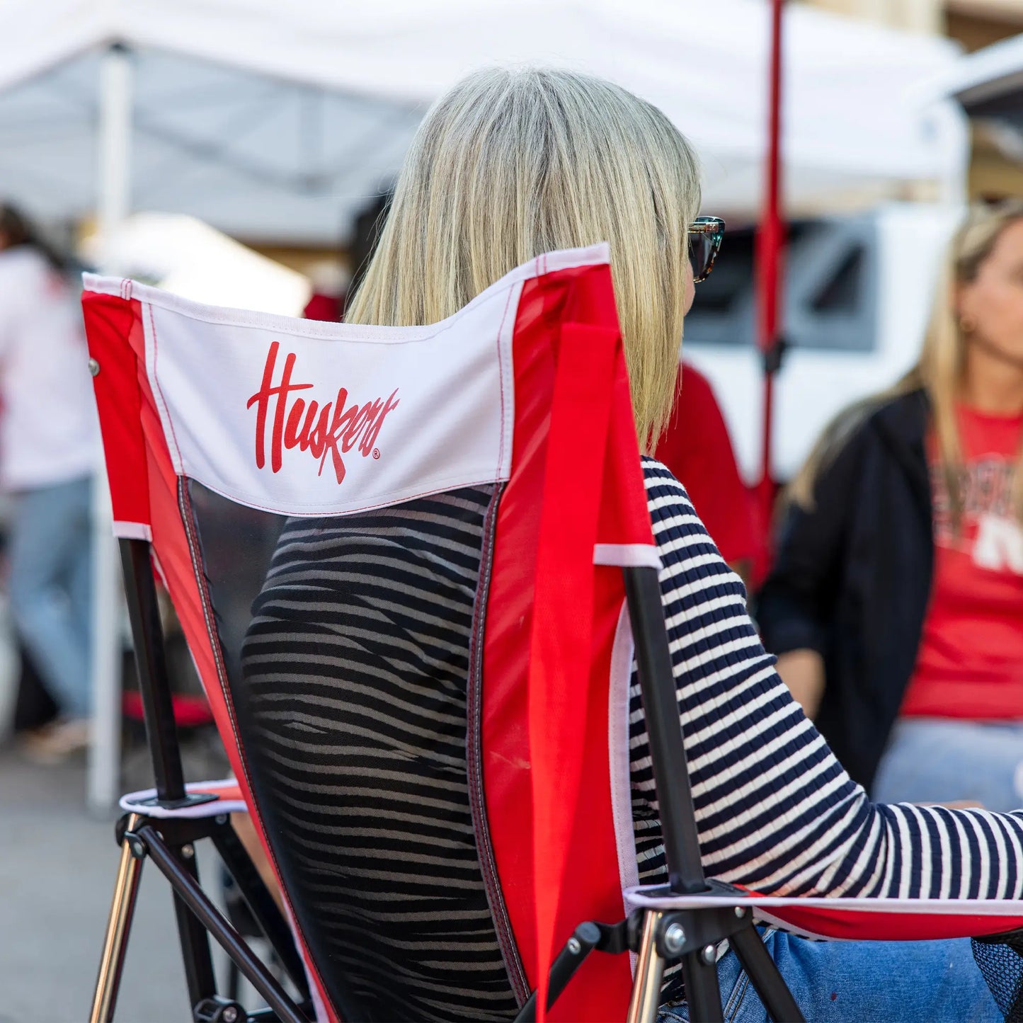 College Comfort Pro Rocker™ - Nebraska Cornhuskers - Simple Edit
