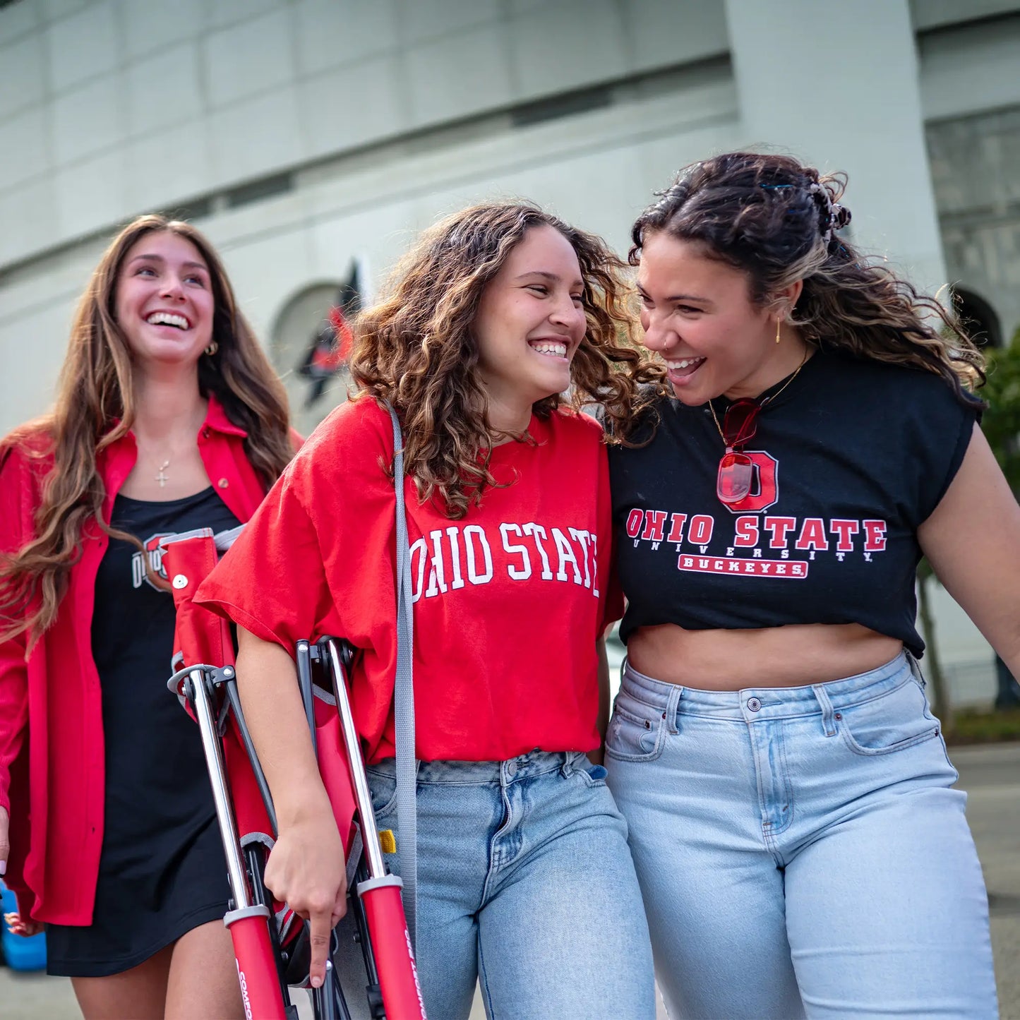 College Comfort Pro Rocker™ - Ohio State Buckeyes - Travel Edit
