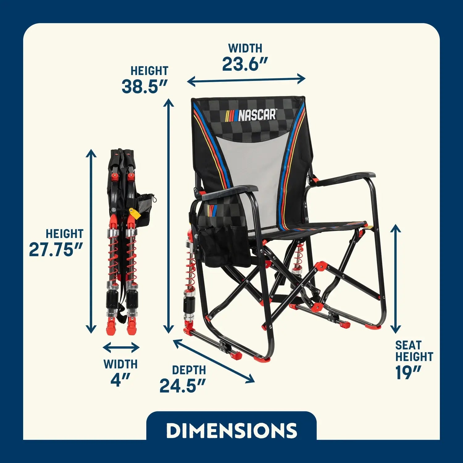 Adjustable Rocker™ - NASCAR - Home Choice