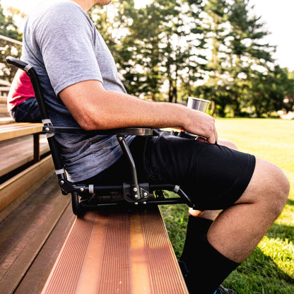 Big Comfort Stadium Chair™ with Armrests - Fresh Pair