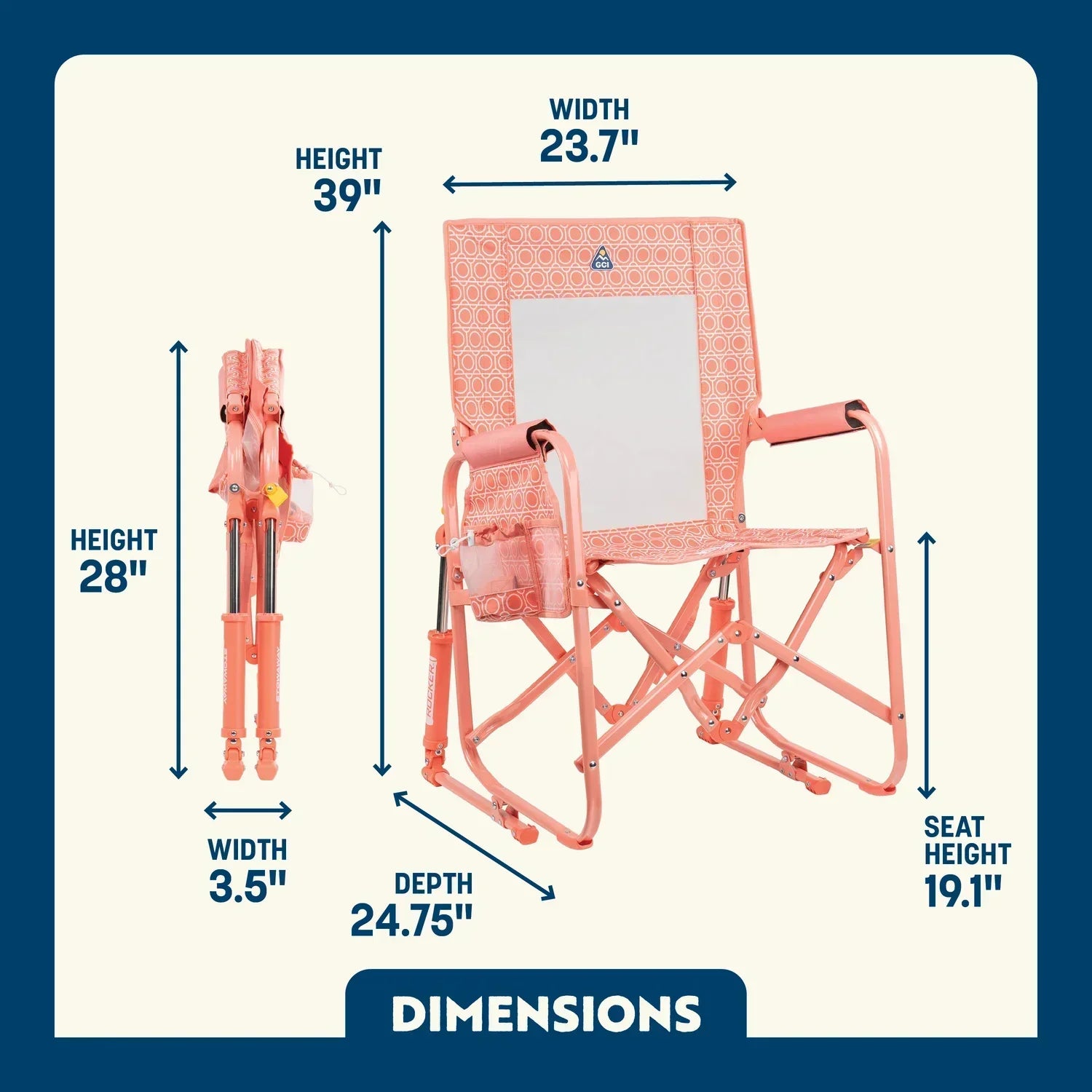 Stowaway Rocker™ - Weekend Pair